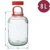 Barattolo 8 L con coperchio in plastica - 6 