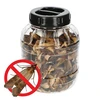 Barattolo infrangibile e multifunzionale con tappo nero, 3L - 2 