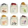 Barattolo per bambini twist off 212ml con stampa e coperchio fi 66/4, 6 pezzi - 4 