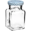 Barattolo TO 150 ml Quattro angoli fi 53 coperchio - 6 pezzi. - 2 