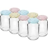 Barattolo TO 190ml con coperchio colorato fi 53 - 8 pz. - 2 