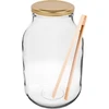 Barattolo TO 3 L con coperchio dorato + pinze fi 100  - 1 