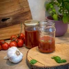Barattolo TO 300 ml con coperchio dorato fi 66 - 6 pezzi - 8 