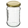 Barattolo TO 300 ml con coperchio dorato fi 66 - 6 pezzi - 2 