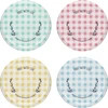 Barattolo TO 65 ml con coperchio colorato fi66 - 6 pezzi - 5 