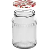 Barattolo TO 720 ml con coperchio colorato fi 82/6 - 6 pezzi - 3 