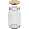 Barattolo TO 900 ml con coperchio dorato fi 82/6 - 6 pezzi. - 4 