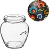Barattolo TO Anfora 580 ml con coperchio colorato fi82/6-6pz. - 9 