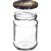 Barattolo TO Quarto 250 ml con coperchio fi 66 - 6 pezzi - 3 
