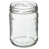 Barattolo twist off 500 ml con coperchio colorato fi82/6 - 6 pezzi - 3 