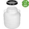 Barile per Sottaceti 30L - bianco, maniglie - 2 