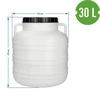 Barile per Sottaceti 30L - bianco, maniglie - 8 