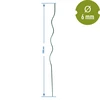 Bastone a spirale in acciaio 1m x 6mm - 2 