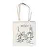 Borsa di cotone - schizzo lavorazione domestica - 4 