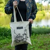 Borsa di cotone - schizzo lavorazione domestica - 3 