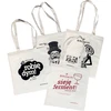 Borse di cotone con stampa - set mix 10 pezzi  - 1 