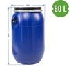 Botte per cavolo, cetrioli 80 L, blu con cerchio - 12 