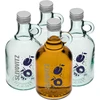 Bottiglia 0,5 L con tappo e stampa a 2 colori Slivovitz - 4 pezzi - 2 