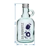 Bottiglia 0,5 L con tappo e stampa a 2 colori Slivovitz - 4 pezzi - 7 