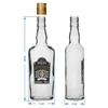 Bottiglia 0,5 L con tappo e stampa a 2 colori Whisky - 4 pezzi - 8 