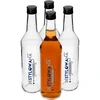Bottiglia 0,5 L con tappo e stampa Distillata - 4 pezzi - 4 