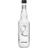 Bottiglia 0,5 L con tappo e stampa Limoncello 4 pezzi - 4 