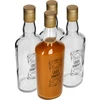 Bottiglia 0,5 L con tappo e stampa Liquore fatto in casa - 4 pezzi - 3 