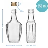Bottiglia Art Deco 250ml con tappo fi28 - 6 