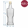 Bottiglia da Credenza 0,5 L con tappo - 5 