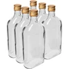 Bottiglia Fiaschetta 500 ml con tappo, 6 pezzi - 7 