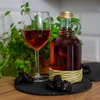 Bottiglia Gallone 0,5 L con intreccio, con tappo - 3 
