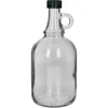 Bottiglia Gallone 1 L con tappo, senza impagliatura ['bottiglia per alcolici', ' bottiglie decorative per alcolici', ' bottiglia in vetro per alcolici', ' bottiglie per liquori casalinghi per matrimonio', ' bottiglia per liquori e infusi', ' bottiglie per vodka', ' bottiglia per liquori matrimonio', ' bottiglia per liquori battesimo', ' bottiglia per liquori comunione', ' bottiglia per vino', ' bottiglie per vino']