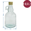 Bottiglia Gallone senza intreccio, con tappo 0,5 L - 2 
