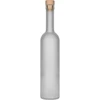 Bottiglia "Brinata" 0,5 L con tappo, 1 pz. ['bottiglia mezzo litro', ' bottiglia per alcolici', ' bottiglia con tappo', ' bottiglia brinata', ' bottiglia satinata', ' bottiglia opaca', ' bottiglia per infusi e liquori', ' bottiglia per vodka', ' succo', ' imbottigliamento di alcolici', ' elegante bottiglia per infusi alcolici', ' bottiglia con tappo a fungo', ' bottiglie per bevande alcoliche fatte in casa', ' bottiglia per alcolici', ' bottiglie decorative per alcolici', ' bottiglie eleganti per matrimoni', ' bottiglia mezzo litro elegante', ' bottiglia top', ' bottiglia premium']