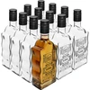 Bottiglia Monastica 0,5 L, con tappo e stampa Grappa - 5 