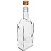 Bottiglia Monastica 500 ml, con tappo, bianca - 6 pezzi - 2 