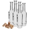 Bottiglia per liquore 350 ml 6 pz + 6 tappi - 3 