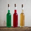 Bottiglia per liquore 350 ml 6 pz + 6 tappi - 7 