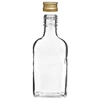 Bottiglia per liquori fiaschetta con tappo a vite 200 ml 10 pezzi - 3 