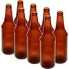 Bottiglie per birra 500 ml - confezione da 8 ['bottiglie per homebrewing', ' bottiglie per tappo a corona', ' bottiglie per sidro', ' bottiglie per birra', ' bottiglie 500 ml']