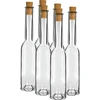 Bottiglie per liquore 200 ml, 6 pz + 6 tappi 23/18 ['bottiglia per alcolici', ' bottiglie decorative per alcolici', ' bottiglia in vetro per alcolici', ' bottiglie per distillati per matrimonio', ' bottiglie per liquori e infusi', ' bottiglia per vino', ' bottiglie per vino', ' liquore']