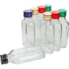 Bottiglietta per liquori tipo fiaschetta 100 ml con tappo, confezione da 8 ['bottiglie', ' fiaschette', ' liquori', ' bottiglie per liquori', ' bottigliette', ' bevande alcoliche fatte in casa', ' liquori fatti in casa', ' fiaschetta con tappo a vite', ' bottiglia con tappo a vite', ' bottiglietta con tappo a vite', ' bottiglie con tappi colorati', ' tappi colorati', ' tappi a vite']