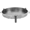 Braciere da giardino ø 80 cm saldato ['braciere da giardino', ' braciere rotondo', ' falò', ' per paiolo', ' braciere polacco', ' braciere in acciaio grezzo', ' braciere per falò', ' calderone in ghisa', ' barbecue', ' treppiede']