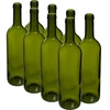 Butelka oliwkowa na wino 0,75 L - zgrzewka 8 szt. - 3 butelki, butelka, szklana butelka, butelki wina, butelka wina, butelka wina pusta, szklana butelka wina, korek butelki wina, puste butelki, zielone butelki, butelka zielona