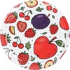 Capsule con stampa – motivo Frutta, Ø 82/6, 10 pz. ['tappi', ' tappi decorati', ' tappo con motivo frutta', ' tappo per vasetto', ' tappi per vasetti', ' tappo per vasetto Ø 82', ' tappi Browin', ' tappi per vasetti 10 pezzi', ' tappi per vasetti decorati', ' tappo con stampa frutta', ' tappi per vasetti Ø 82', ' tappi per vasetti 6 tacche', ' capsule twist-off', ' capsule TO', ' tappi per vasetti di tendenza']