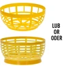 Cestino di plastica per Dam 5L, giallo - 3 
