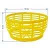 Cestino di plastica per Dam 5L, giallo - 4 