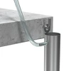 Colonna di filtrazione in acciaio inossidabile, sospesa, con accessori e carbone attivo inclusi - 10 