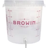 Contenitore di fermentazione 30 L con coperchio e rubinetto - 3 