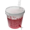 Contenitore di fermentazione 30 L con coperchio, rubinetto e tubo UA - 12 